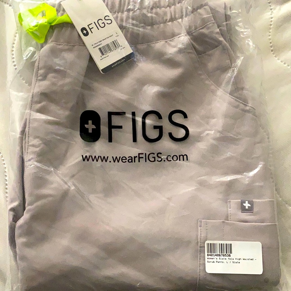 FIGS SLATE HIGH WAISTED YOLA NWT NEVER WORN